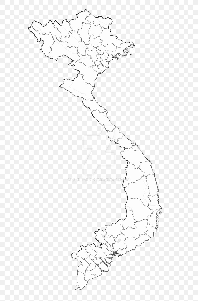 Empire Of Vietnam Map Black And White, PNG, 642x1245px, Vietnam, Area, Artwork, Black And White, Country Download Free