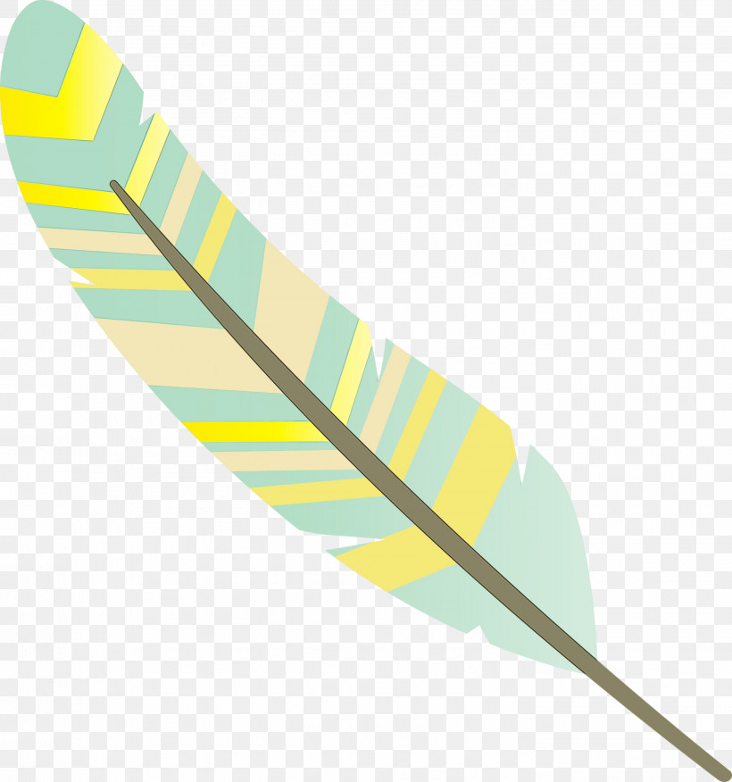 Feather, PNG, 2806x3000px, Cartoon Feather, Feather, Line, Paint, Vintage Feather Download Free