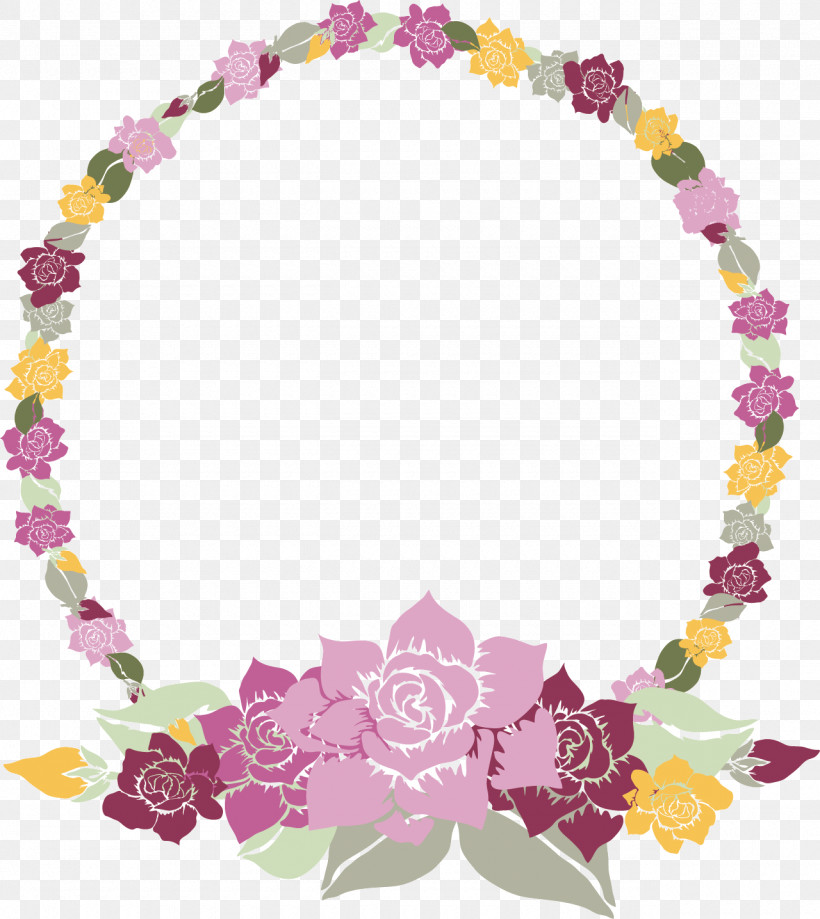 Flower Circle Frame Floral Circle Frame, PNG, 1280x1436px, Flower Circle Frame, Floral Circle Frame, Floral Design, Flower, Lei Download Free