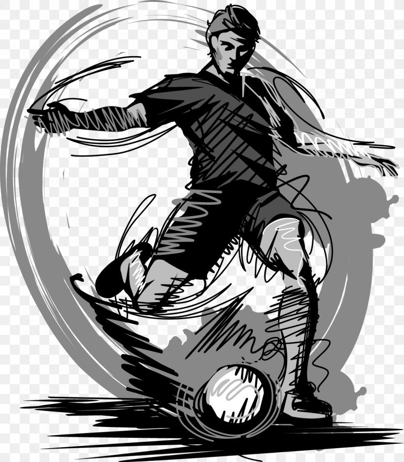 Football Player Drawing Sketch, PNG, 1200x1374px, Football Player, Art, Automotive Design, Automotive Tire, Ball Download Free