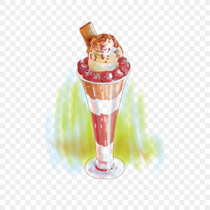 Ice Cream Sundae Milkshake Gelato Knickerbocker Glory, PNG, 1181x1181px, Ice Cream, Cream, Dairy Product, Dessert, Dondurma Download Free