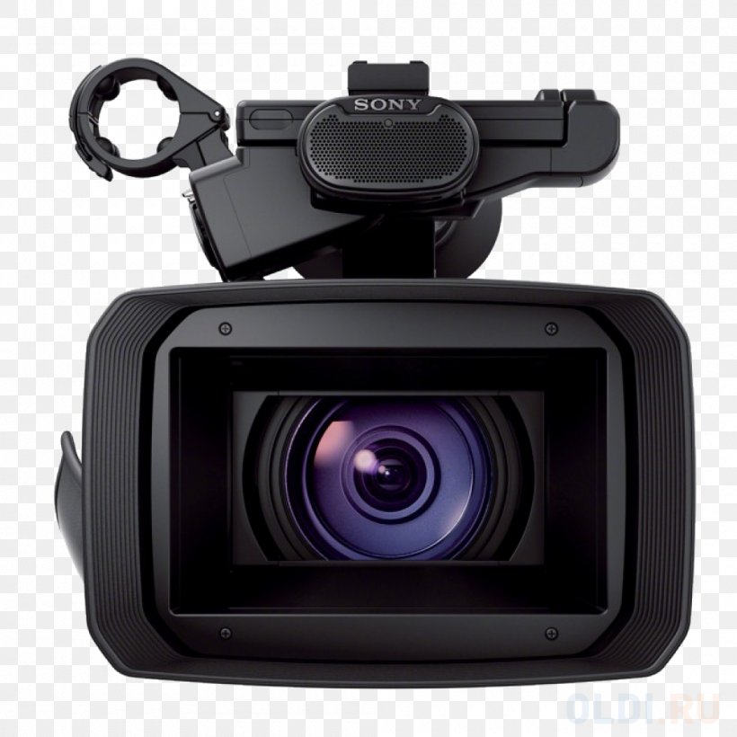 Sony Handycam FDR-AX1 Camcorder Professional Video Camera 4K Resolution Video Cameras, PNG, 1000x1000px, 4k Resolution, Sony Handycam Fdrax1, Camcorder, Camera, Camera Accessory Download Free