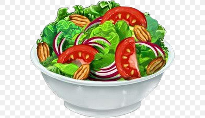 Clip Art Salad Vector Graphics Food, PNG, 580x470px, Salad, Caesar Salad, Chef Salad, Dish, Dishware Download Free