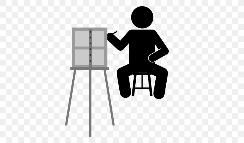Easel Illustration Drawing Painting Hobby, PNG, 640x480px, Easel, Art, Art Exhibition, Chair, Drawing Download Free