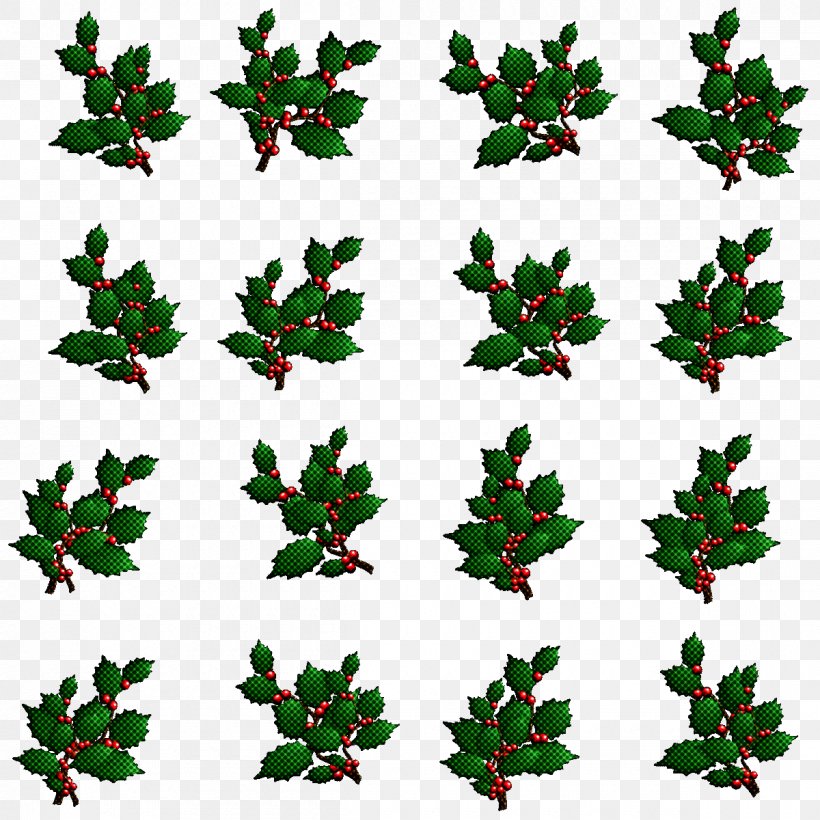 Holly, PNG, 1200x1200px, Green, Flower, Holly, Leaf, Plant Download Free