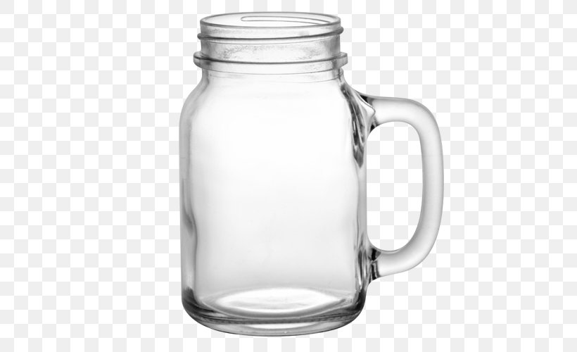 Mason Jar Mug Handle Glass, PNG, 500x500px, Mason Jar, Ball Corporation, Ceramic, Cup, Drink Download Free