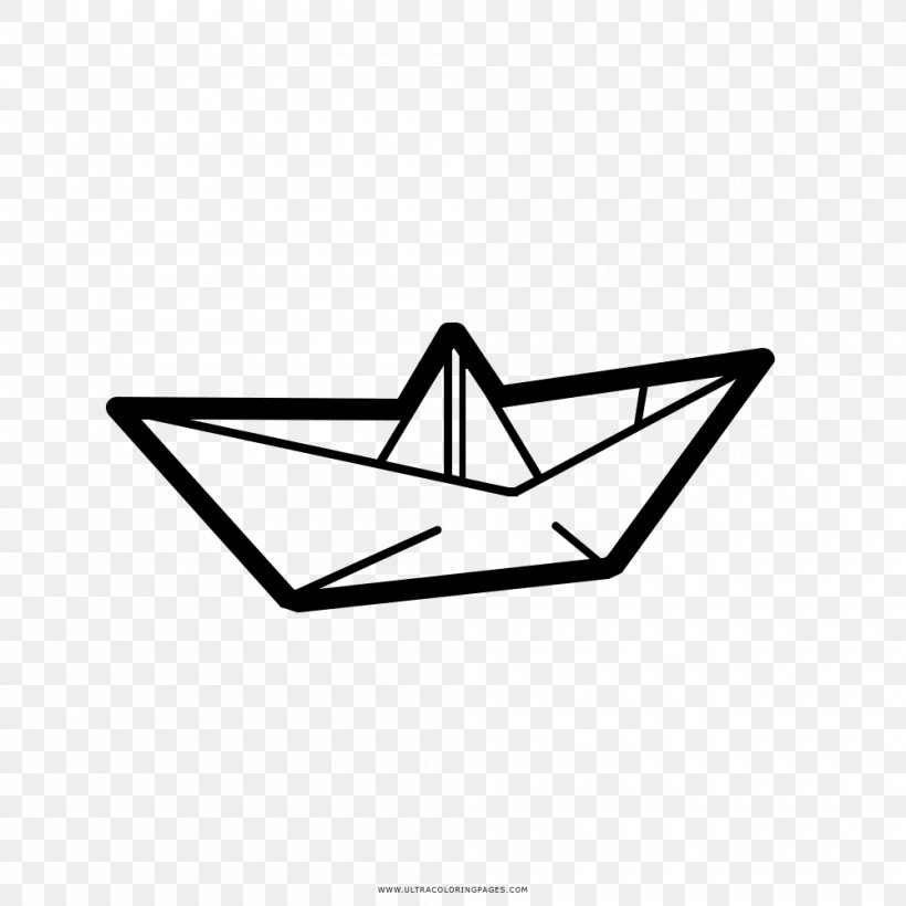 Paper Drawing Boat Coloring Book Printing, PNG, 1000x1000px, Paper, Area, Barchetta, Black, Black And White Download Free