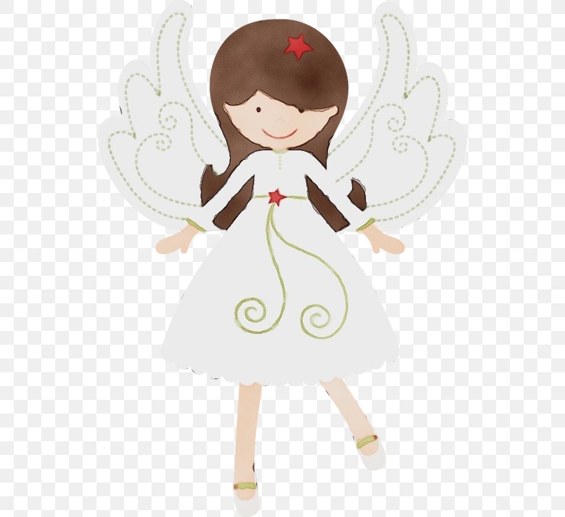 Angel Cartoon Fictional Character Clip Art Supernatural Creature, PNG, 536x750px, Watercolor, Angel, Cartoon, Costume Design, Cupid Download Free