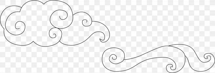 Black And White Brand Pattern, PNG, 2933x1006px, Black And White, Area, Body Jewelry, Brand, Cartoon Download Free