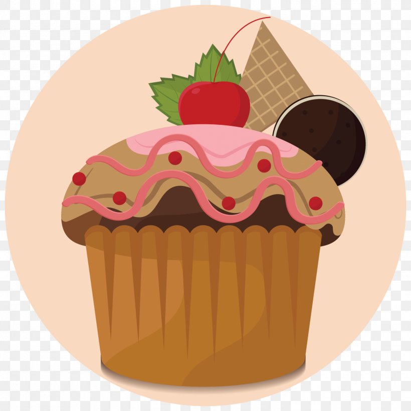Cupcake Muffin Clip Art Illustration Buttercream, PNG, 1472x1472px, Cupcake, Buttercream, Cake, Dessert, Flavor Download Free
