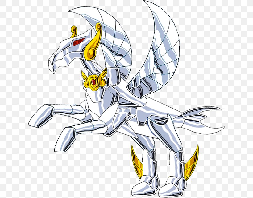 Pegasus Seiya Saint Seiya: Knights Of The Zodiac Drawing DeviantArt, PNG, 640x644px, Watercolor, Cartoon, Flower, Frame, Heart Download Free
