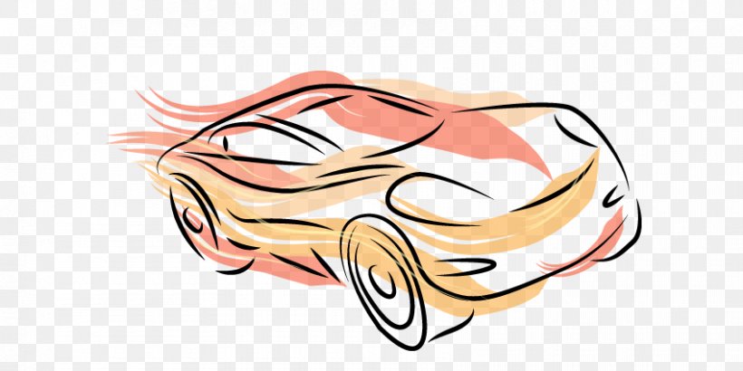 Sports Car Drawing Line Art, PNG, 850x425px, Watercolor, Cartoon, Flower, Frame, Heart Download Free