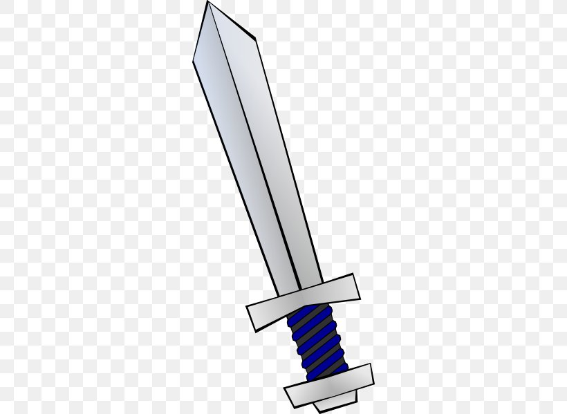 Sword Animation Clip Art, PNG, 264x599px, 1796 Heavy Cavalry Sword, Sword, Animation, Black And White, Cartoon Download Free