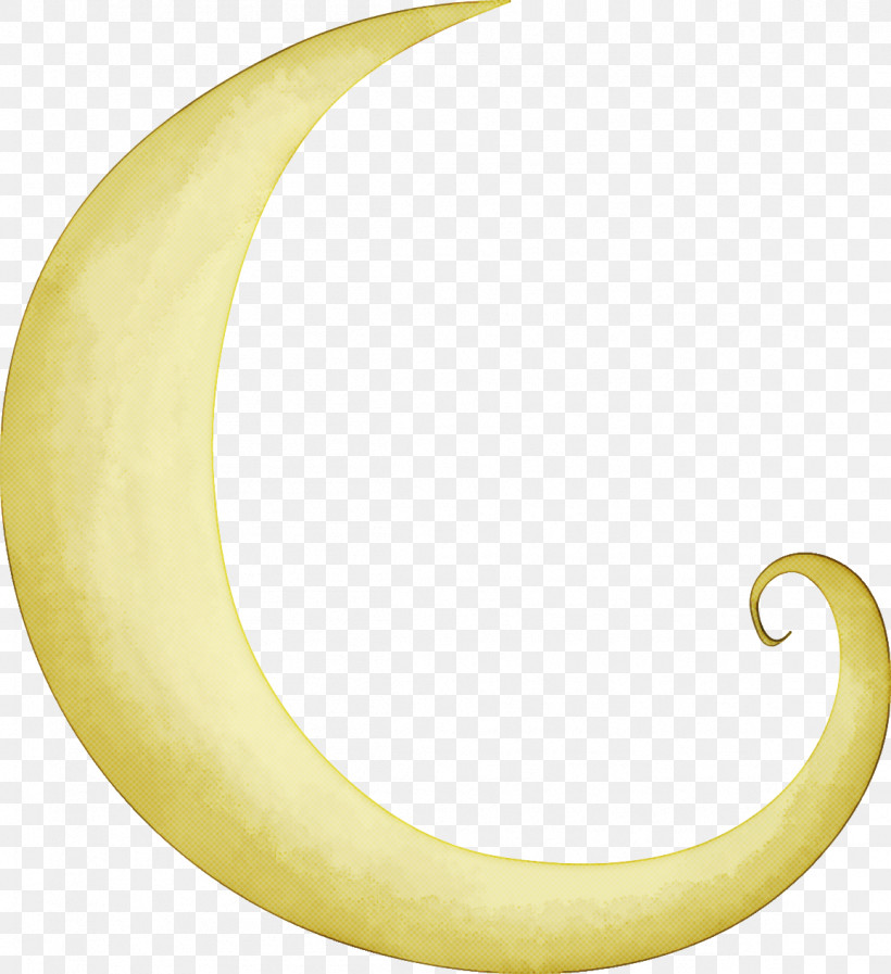 Yellow Crescent, PNG, 1157x1266px, Yellow, Crescent Download Free