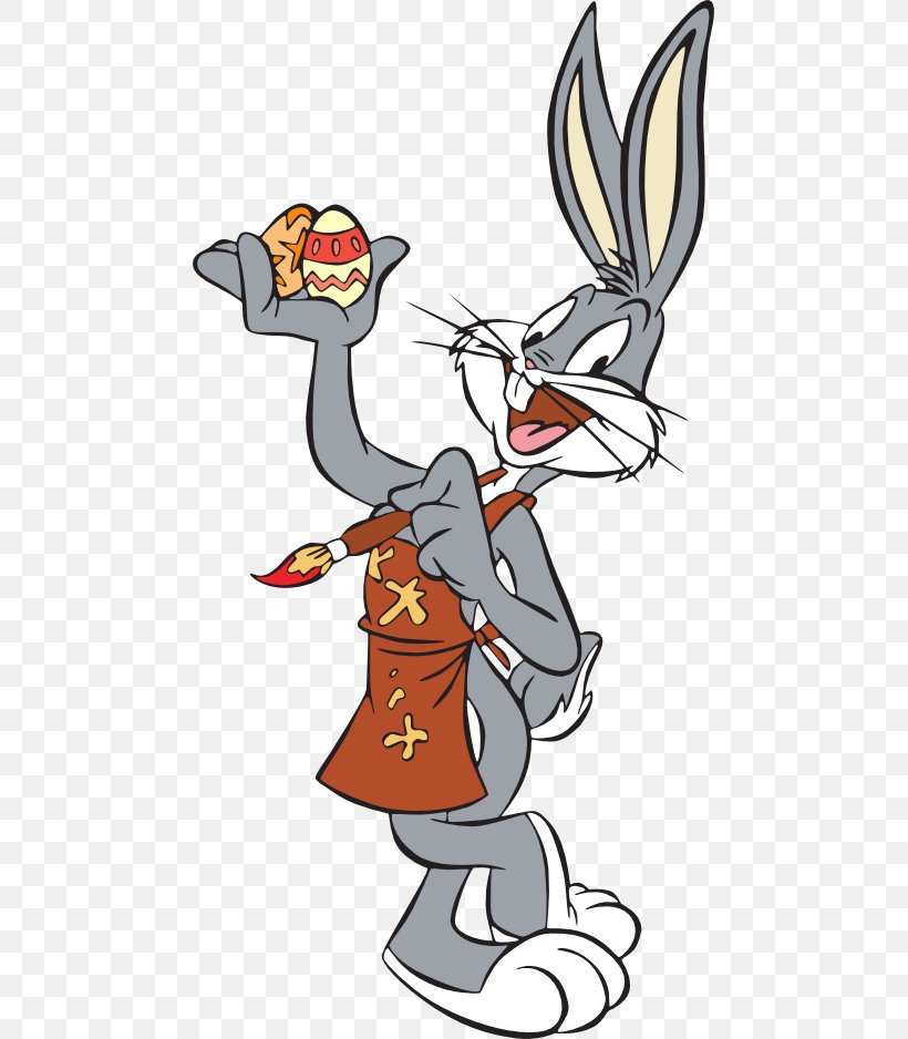 Bugs Bunny Easter Bunny Egg Hunt Clip Art, PNG, 471x938px, Bugs Bunny, Art, Artwork, Baby Looney Tunes, Beak Download Free