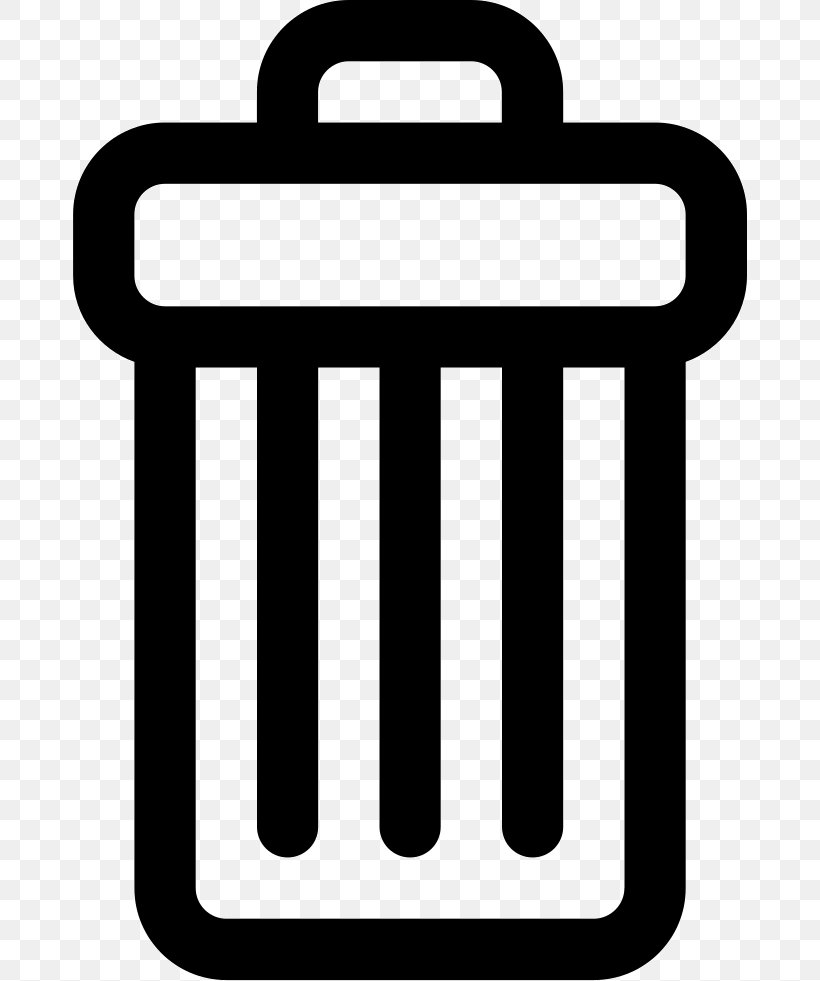 Rubbish Bins & Waste Paper Baskets, PNG, 674x981px, Rubbish Bins Waste Paper Baskets, Black And White, Pictogram, Rectangle, Symbol Download Free