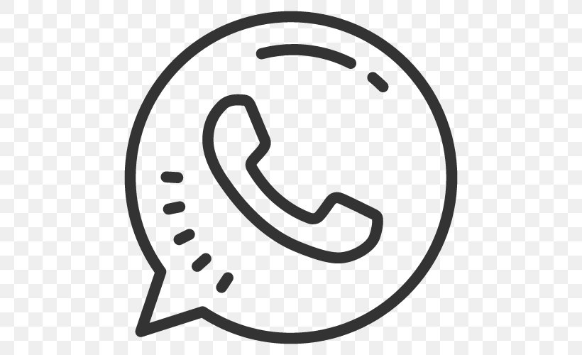 WhatsApp Facebook Messenger, PNG, 500x500px, Whatsapp, Auto Part, Black And White, Facebook Messenger, Google Images Download Free