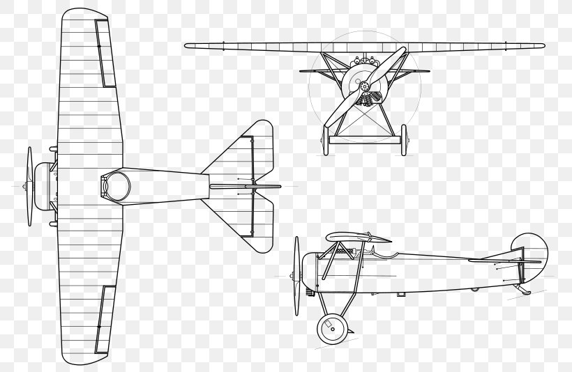 Fokker D.VIII Airplane Aircraft Fokker Dr.I, PNG, 800x534px, Fokker Dvii, Aircraft, Airplane, Artwork, Black And White Download Free
