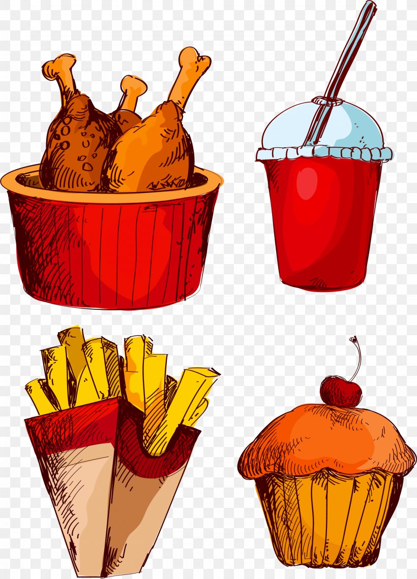 Fried Chicken Fast Food French Fries Cola, PNG, 2252x3132px, Fried Chicken, Cake, Cola, Cup, Dinner Download Free