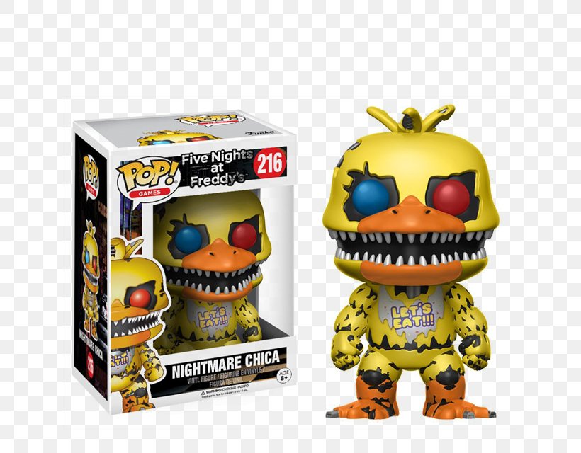 Amazon.com Five Nights At Freddy's: The Twisted Ones Funko Action & Toy Figures, PNG, 640x640px, Amazoncom, Action Figure, Action Toy Figures, Collectable, Figurine Download Free