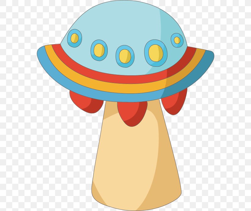 Cartoon Unidentified Flying Object Illustration, PNG, 580x689px, Cartoon, Cap, Costume Hat, Drawing, Extraterrestrial Life Download Free