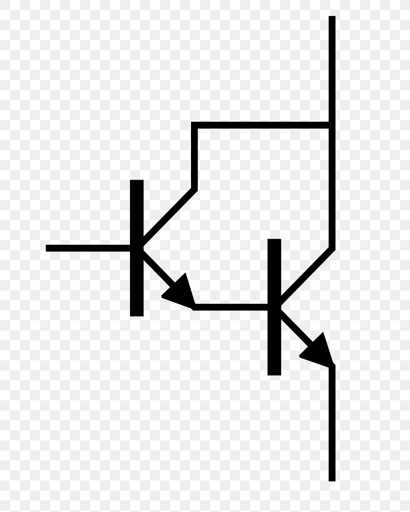 Darlington Transistor Bipolar Junction Transistor Electronic Circuit Electronics, PNG, 682x1023px, Darlington Transistor, Amplifier, Area, Biasing, Bipolar Junction Transistor Download Free