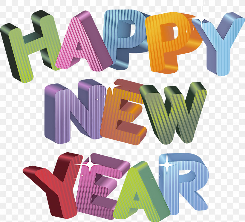 Happy New Year New Year, PNG, 3000x2726px, Happy New Year, Logo, New Year, Text Download Free