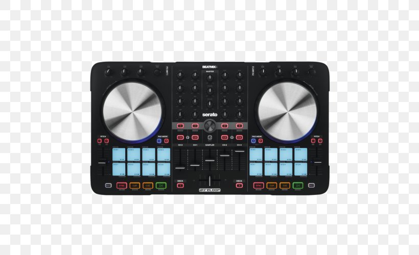 DJ Controller Disc Jockey Computer DJ Audio Computer Software, PNG, 500x500px, Watercolor, Cartoon, Flower, Frame, Heart Download Free