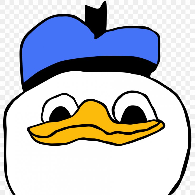 Donald Duck Goofy Comics Cartoon, PNG, 900x900px, Donald Duck, Artwork, Beak, Black And White, Cartoon Download Free
