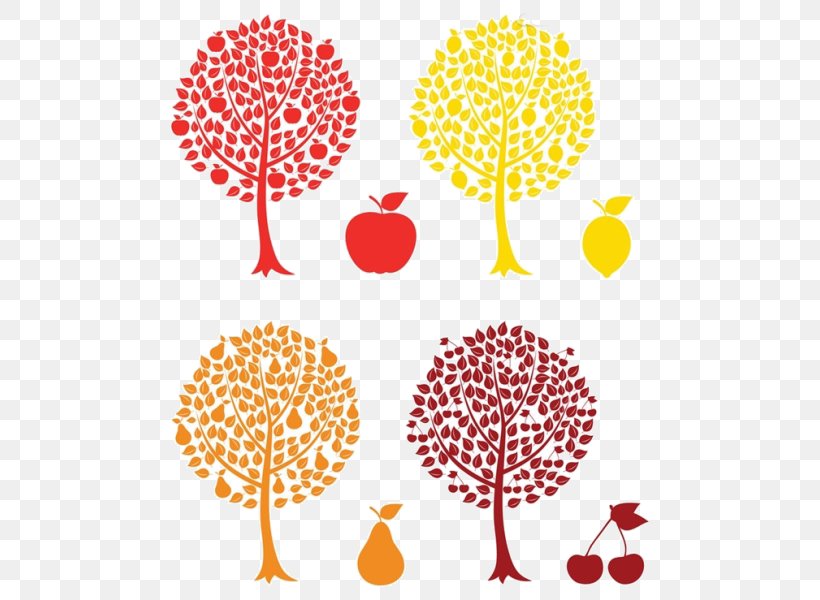 Fruit Tree Clip Art, PNG, 520x600px, Fruit Tree, Apple, Branch, Drawing, Floral Design Download Free