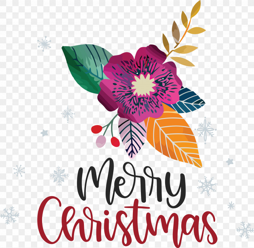 Merry Christmas, PNG, 3000x2931px, Merry Christmas, Biology, Cut Flowers, Flora, Floral Design Download Free