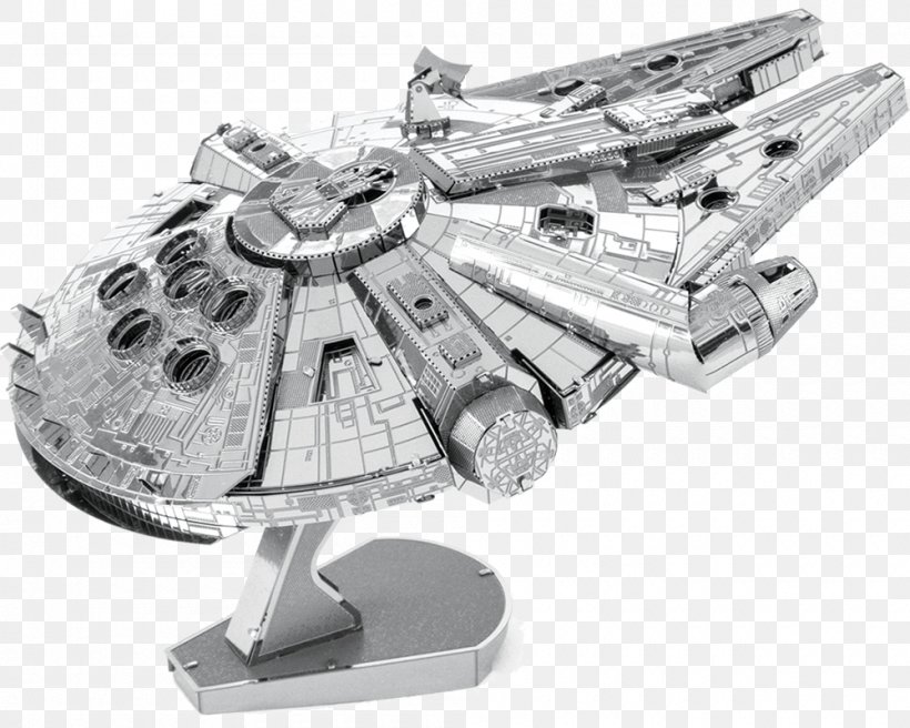 Millennium Falcon Han Solo Jigsaw Puzzles Star Wars, PNG, 1000x800px, Millennium Falcon, Action Toy Figures, Black And White, Construction Set, Falcon Download Free