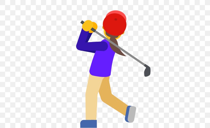Emoji Golf Android 7.1 Android Nougat Text Messaging, PNG, 500x500px, Emoji, Android 71, Android Nougat, Arm, Baseball Bat Download Free