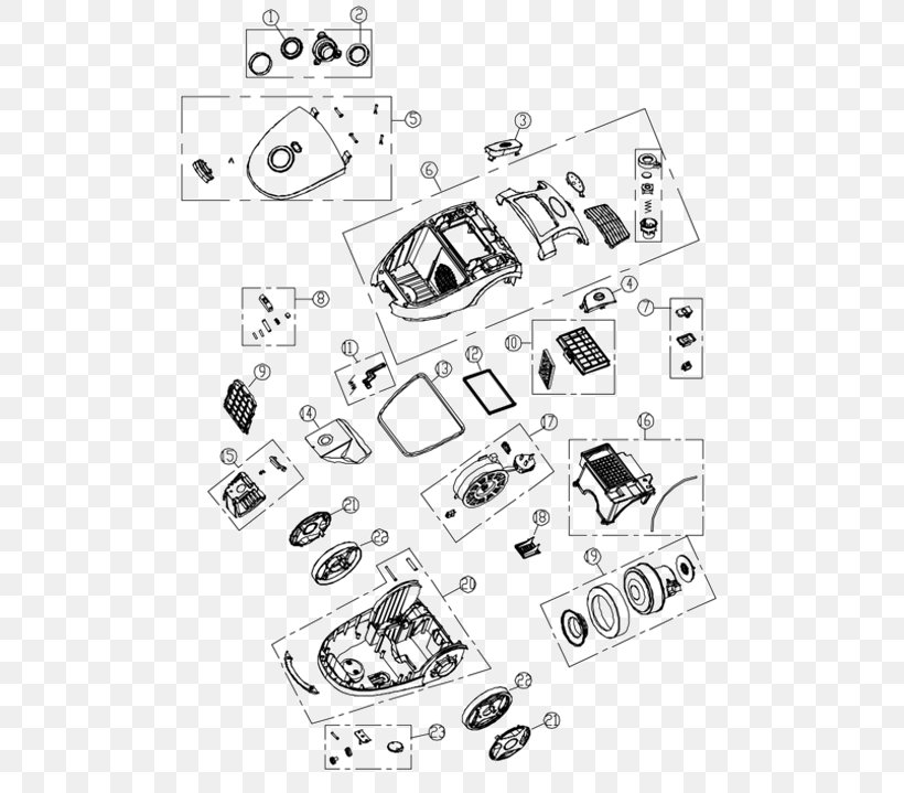 Central Vacuum Cleaner Wiring Diagram Eureka ReadyForce Total, PNG, 590x719px, Vacuum Cleaner, Area, Auto Part, Bissell, Black And White Download Free