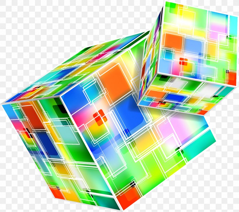 Cube Three-dimensional Space, PNG, 1300x1155px, Cube, Color, Geometric Shape, Geometry, Material Download Free