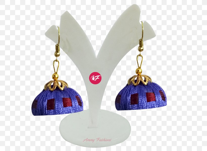 Earring Silk Lavender Color Yarn, PNG, 600x600px, Earring, Cobalt, Cobalt Blue, Color, Earrings Download Free