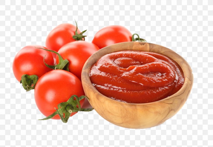 Tomato Paste Vegetarian Cuisine Ketchup Tomato Sauce, PNG, 1565x1081px, Tomato, Diet Food, Food, Fruit, Garnish Download Free