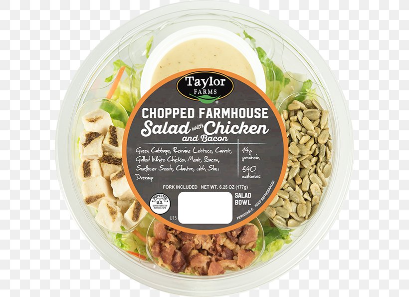 Vegetarian Cuisine Chef Salad Taylor Farms Garden Salad, PNG, 600x595px, Vegetarian Cuisine, Chef Salad, Chicken As Food, Cuisine, Dish Download Free