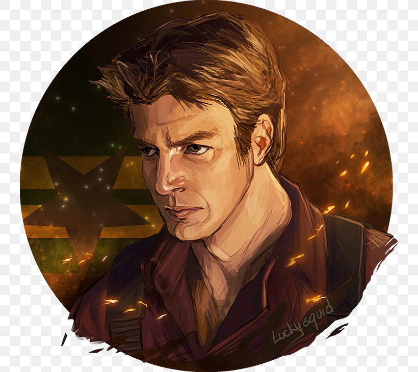 Malcolm Reynolds Firefly Fan Art Drawing, PNG, 742x731px, Watercolor, Cartoon, Flower, Frame, Heart Download Free