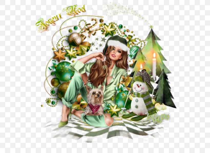 Christmas Ornament Cartoon Tree, PNG, 600x600px, Christmas Ornament, Cartoon, Christmas, Fictional Character, Flower Download Free