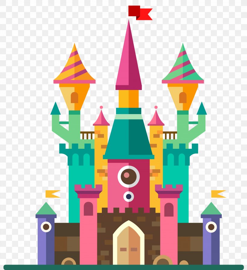 Fairy Tale Royalty-free Clip Art, PNG, 5600x6129px, Fairy Tale, Cartoon, Castle, Cone, Graphic Designer Download Free