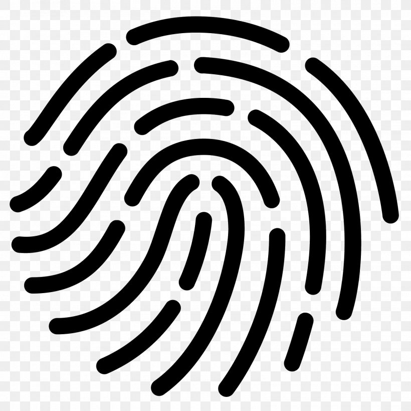 Fingerprint Footprint Iris Recognition, PNG, 1600x1600px, Fingerprint, Android, Auto Part, Black And White, Criminal Investigation Download Free