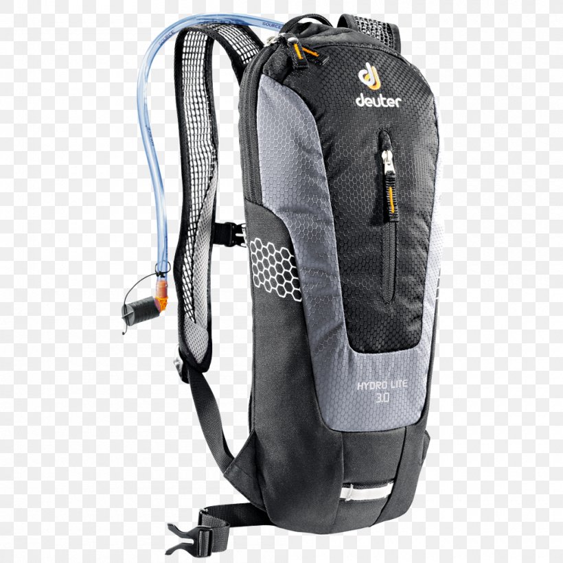 Hydration Pack Deuter Sport Backpack Hydration Systems Bag, PNG, 1000x1000px, Hydration Pack, Backpack, Bag, Bicycle, Black Download Free