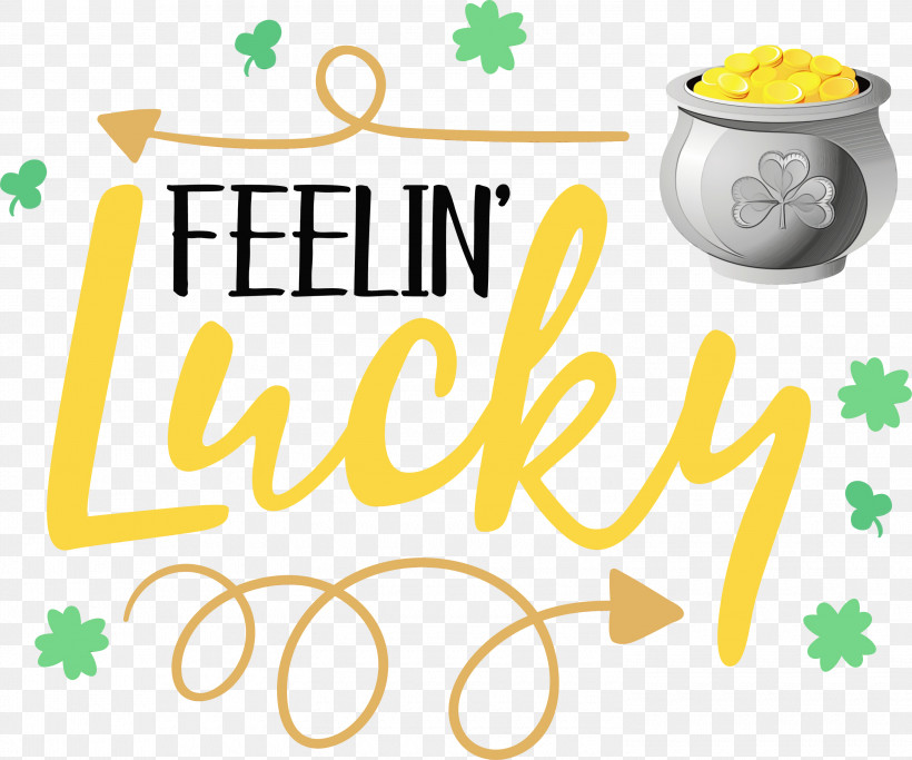 Logo Commodity Yellow Icon Text, PNG, 3000x2500px, Saint Patrick, Commodity, Fruit, Happiness, Line Download Free