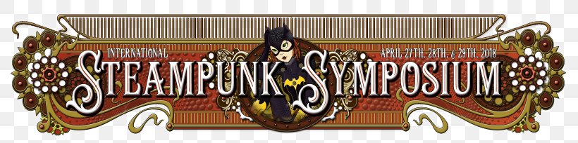 Steampunk Symposium Brand Logo Font, PNG, 1640x408px, Brand, Banner, Logo, Signage, Steampunk Download Free