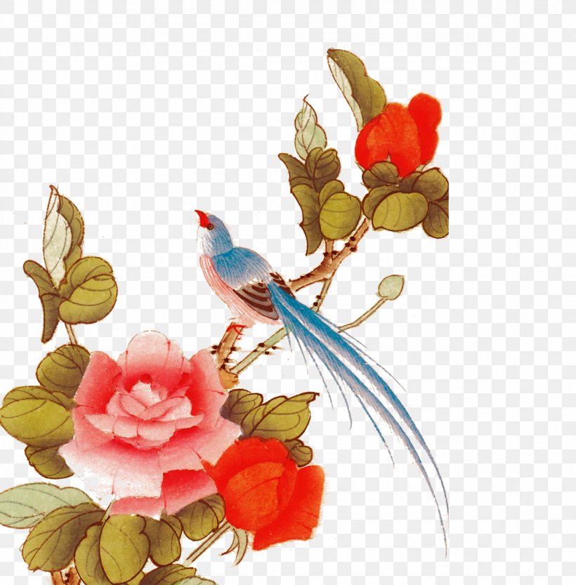 Chinese Style Bird Material, PNG, 1181x1200px, China, Art, Bird And Flower Painting, Branch, Chinese Painting Download Free