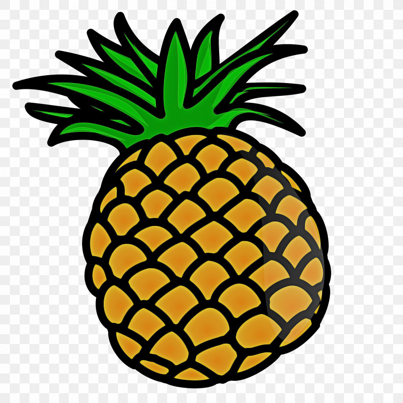 Pineapple, PNG, 2400x2400px, Pineapple, Ananas, Food, Fruit, Plant Download Free