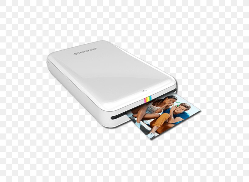 Polaroid Zip Printer Zink Instant Camera, PNG, 600x600px, Polaroid Zip, Android, Camera, Compact Photo Printer, Electronics Accessory Download Free