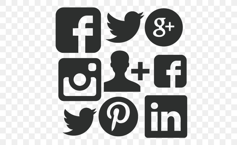 Social Media Image Like Button, PNG, 500x500px, Social Media, Area, Black And White, Blog, Brand Download Free