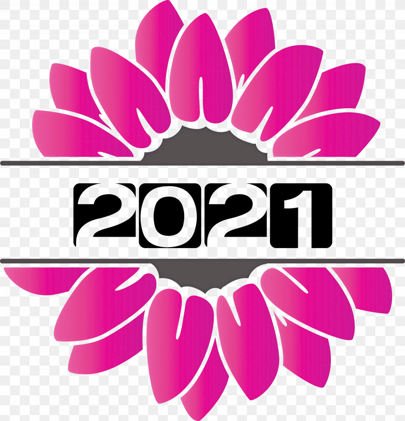 Welcome 2021 Sunflower, PNG, 2885x3000px, Welcome 2021 Sunflower, Calligraphy, Line Art, Logo, Logo Headgear Download Free
